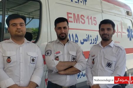 سه تن از پرسنل اورژانس دزفول