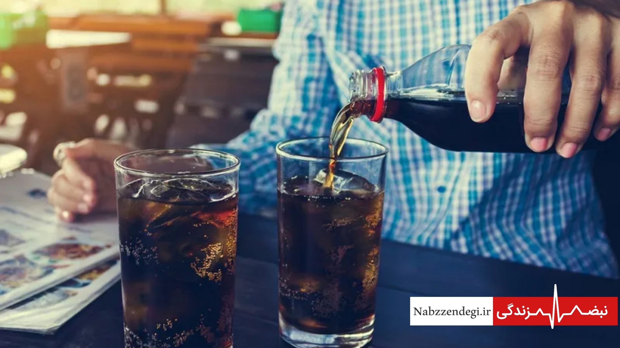 نوشیدنی گاز دار